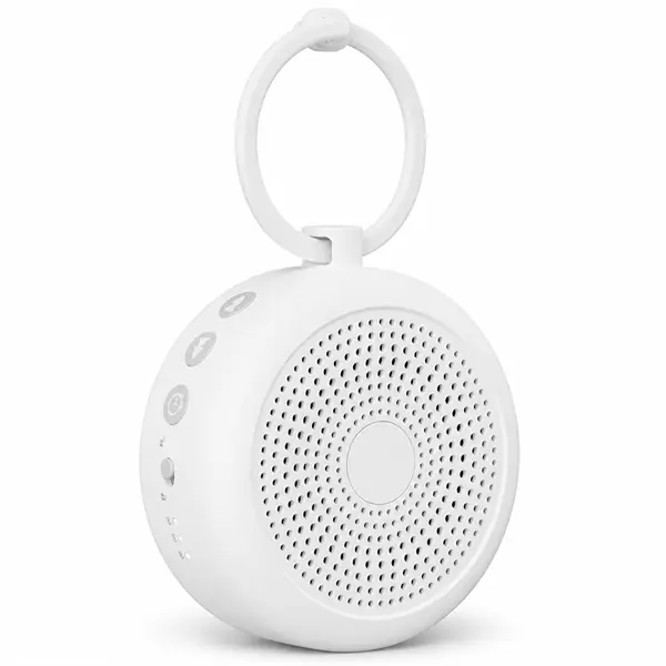 Portable White Noise Machine for Baby & Adults, 29 Soothing Sleep Sounds with Brown Noise, 60H Battery Travel Sound Machine, Adjustable Volume Sleep Aid Device with Timer and Memory Function for Home, Office, Nursery and Travel