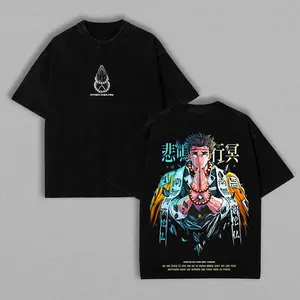 Retro Demon Slayer Character Shirt, Himejima Gyomeii Tee, Anime Color Shirt, Unisex 2026, Unisex Shor