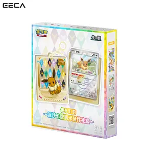 Pokemon TCG Chinese CSV9.5C Eeveelutions Glitter Keychain Card Display Gift Box-Sylveon,Umbreon...