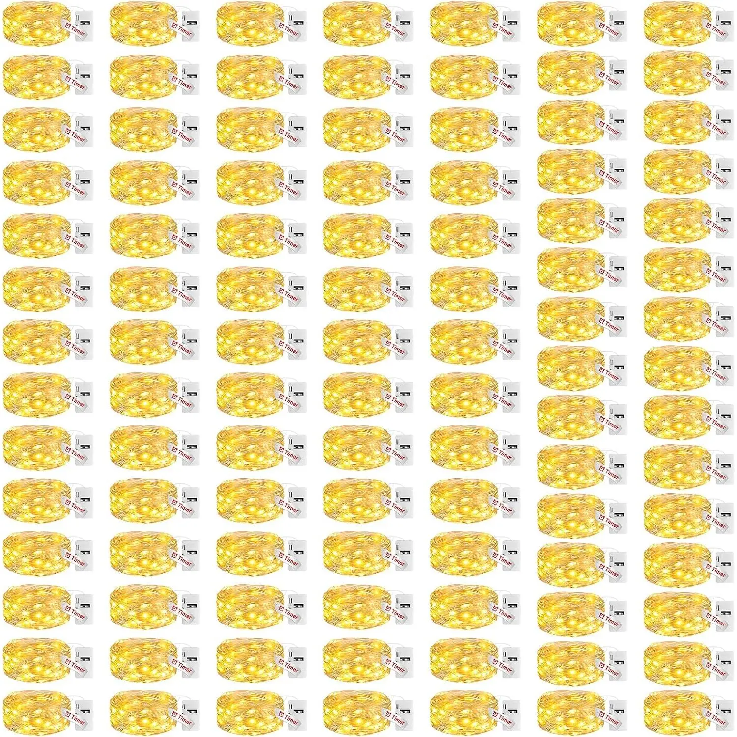 100 Packs-Warm White
