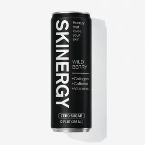 Collagen Energy Drink | Collagen + Caffeine + Zero Sugar | Skinergy Wild Berry