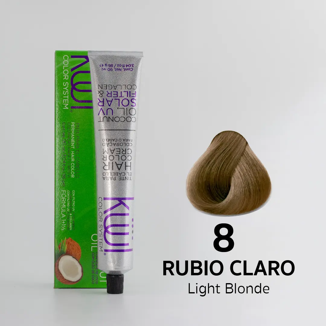 8- Rubio Claro /Light Blonde