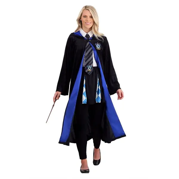 Harry Potter Adult Deluxe Ravenclaw Robe Costume Harry Potter Adult Deluxe Ravenclaw Robe Costume