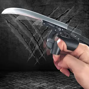 Wolverine Claw Foldable Cool Interlocking Spring Finger Toy, Extensible Wolf Claws Creative Novelty Fingertip Toy, Fun and Innovative Gift, Interactive Play