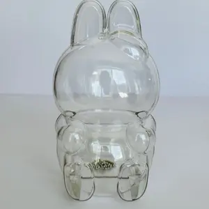 Labubu Protective Case for The Monsters Happy Halloween Pumpkin Plush Pendant