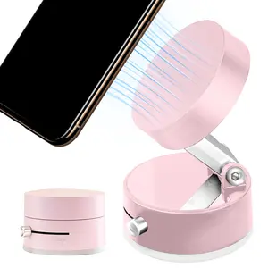 Magnetic Suction Cup Folding & Rotating Bracket, Double-sided Suction Cup Universal Vacuum Rotating Bracket, Mobile Phone Bracket for Home Office, Phone Mount Holder, Phone Suction Pad, Cell Phone Holder, Rotating Phone Stand