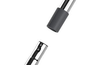 3 in 1 Floor Scrub Brush with 360° Rotating Head & 90° Corners Brush for Patio Shower Garage Deck Tile Concrete & Wood Surfaces Heavy-Duty Stiff Bristle Broom with Long Handle and Hidden Hair Clip - Wooden