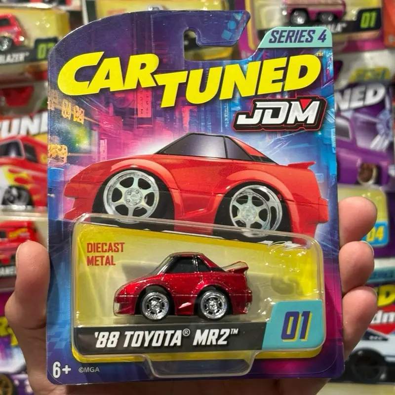 Car-tuned JDM series 4 1988 Toyota MR2 Diecast car