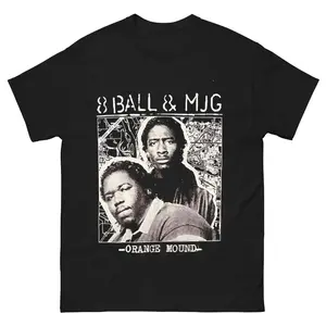 8Ball & MJG Music For Lovers Black Cotton T-Shirt