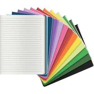 Large Colorful Notebook Journals Bulk, College Ruled, Lined Paper, 8.5x11 inch, 60 Pages, Journal Set for Travelers, Students and Office, Composition Diary Subject Notebooks Planner, 12 Pack