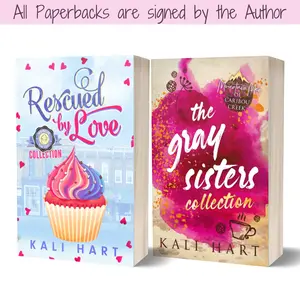 Sister Sister Book Bundle: The Gray Sisters + Rescued by Love: 2 Signed Paperbacks, 8 HEAs