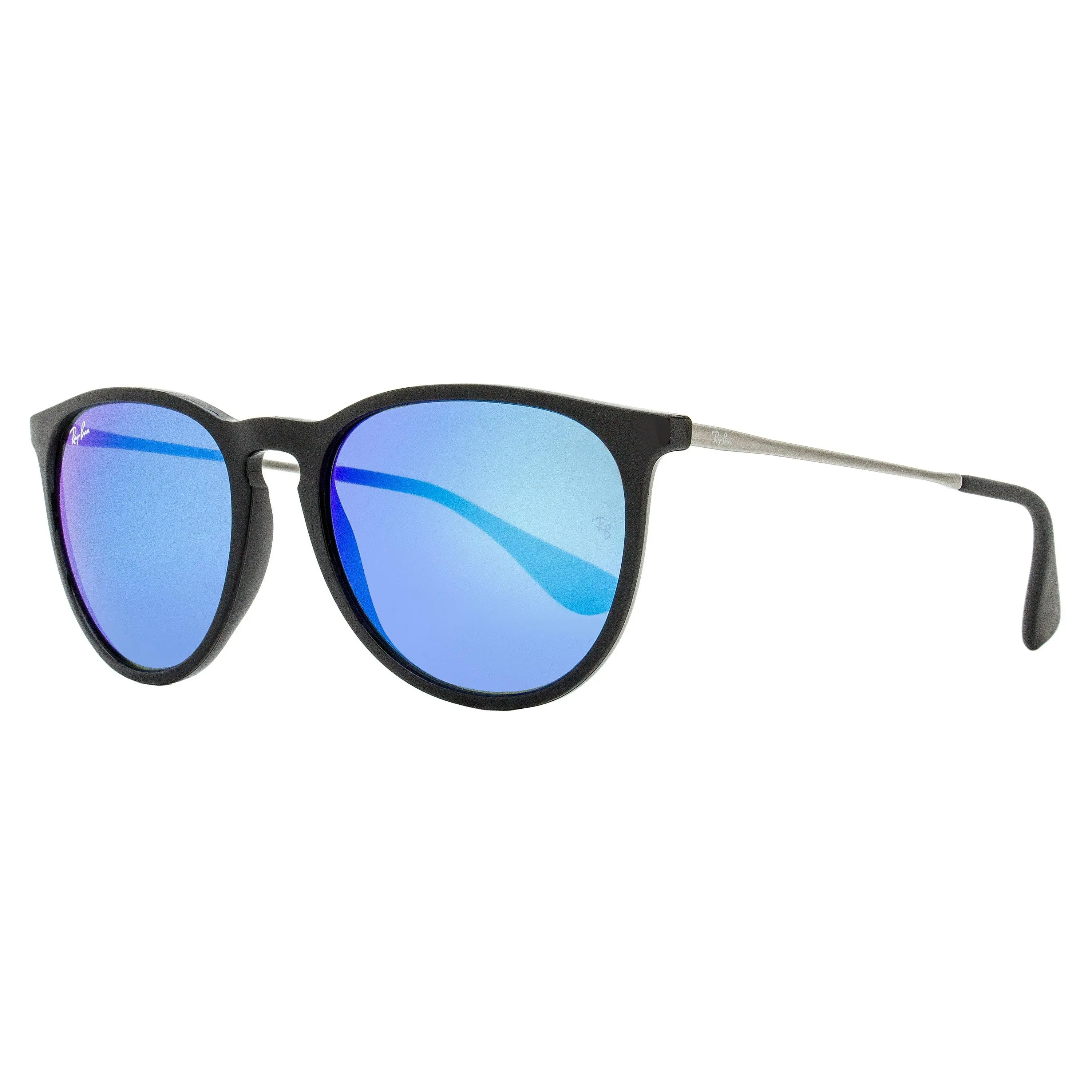 Ray-Ban Erika Color Mix Female Sunglasses, Classic Pantos Plastic Frame with UV400 Sun Protection, RB4171 Black, 54mm, Uv400 Protection Women's Sunglasses