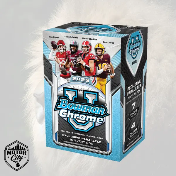 2025 Bowman University Chrome Football - Value Box