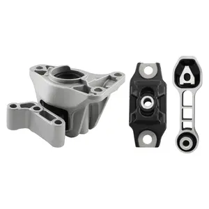 3PCS Motor MotorTrans Mount Set compatible for Fiat 500 1.4L 2012-2018 68073-029AC A5645