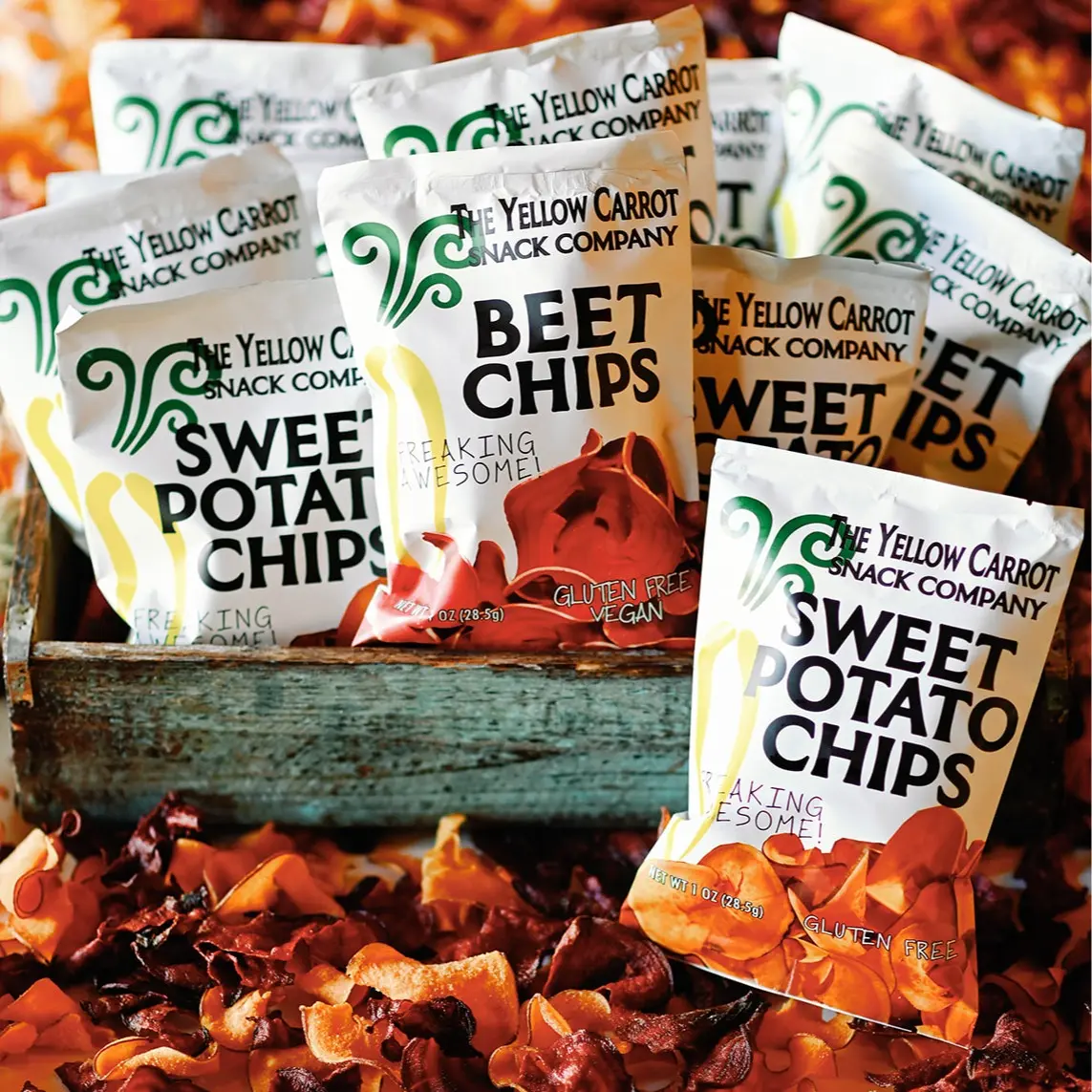 12 Pack of Mini Bags - Sweet Potato Chips