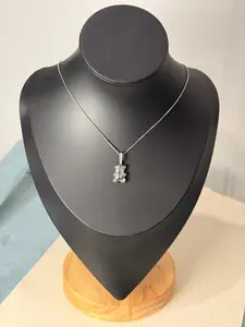 Silver 925 Teddy Bear Necklace