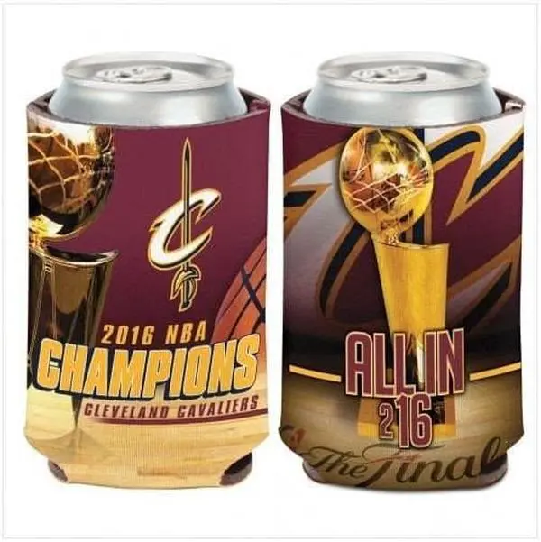 World Champions Cleveland Cavaliers World Champions Can Cooler 12 Oz. Koozie