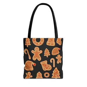 Christmas Gingerbread Style - Canvas Tote Bag