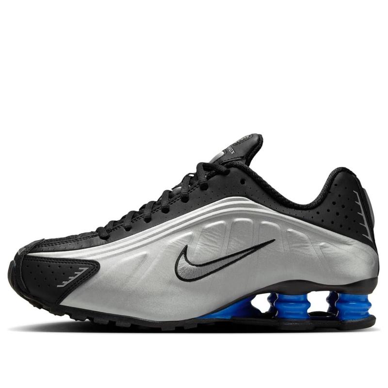 (WMNS) Nike Shox R4 'Metallic Silver Black Racer Blue' AR3565-006 (WMNS) Nike Shox R4 'Metallic Silver Black Racer Blue' AR3565-006