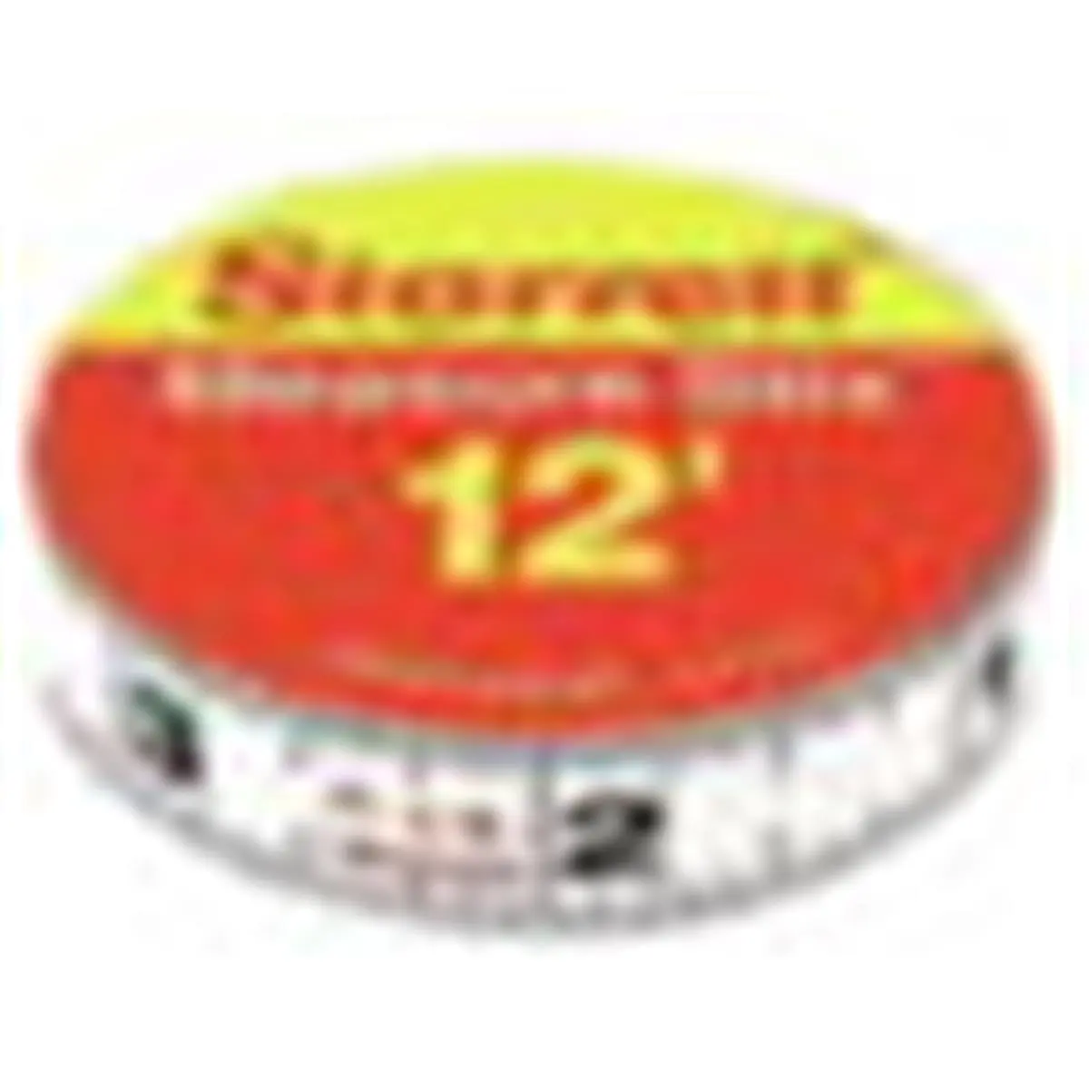 L.S. Starrett 681-64919 SM412WRL PU Measure Stix, 12 ft x 0.5 in English Grads, Measurement Aid for Benches/Saw Work Surfaces, Right-to-Left Read, Scissor-Cuttable, Permanent Adhesive Back