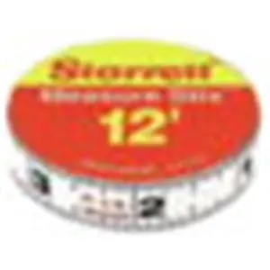 L.S. Starrett 681-64919 SM412WRL 0.5 in. x 12 ft. Measure Stix