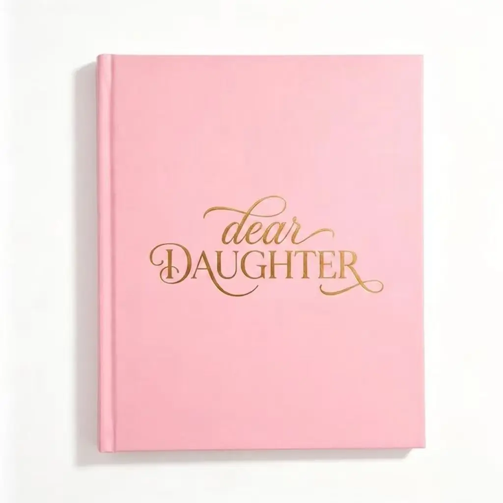 Dear Daughter Childhood Memory Book - 18-Year Prayer Journal & Baby Milestone Keepsake - Must Have Gift
