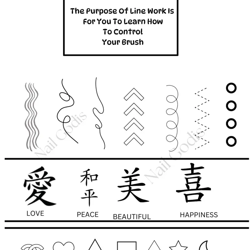 4 Pack Line Art Sheets