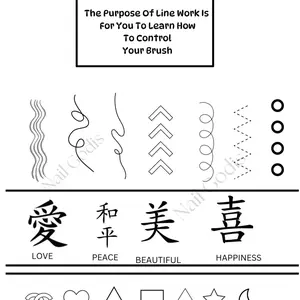 4 Pack Line Art Sheets