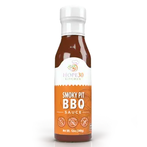 Hope30 Kitchen Smokey Pit BBQ Sauce - Oil Free/Sugar Free