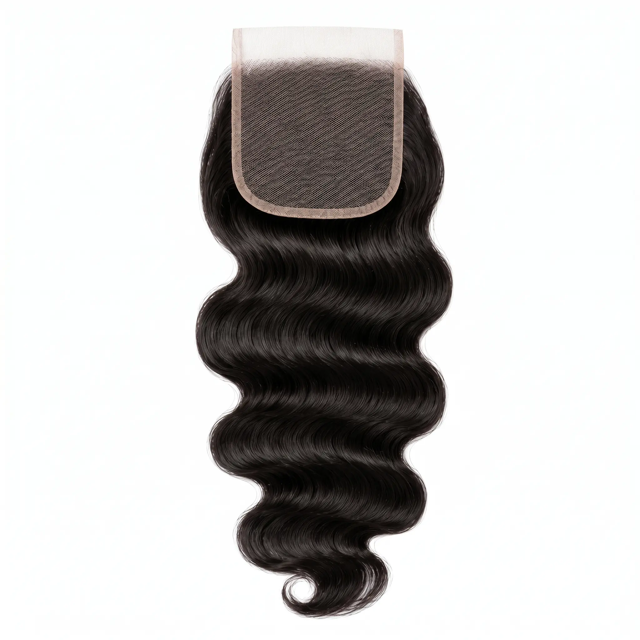 Rich Black 4x4 Loose Wave Closure