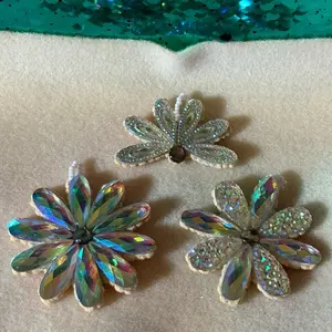 Flower Necklace Pendants - Native American Beadwork