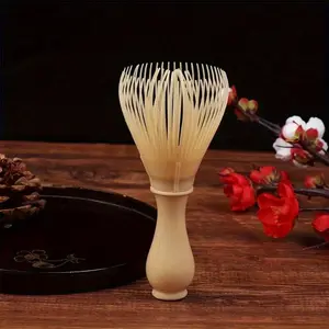 Easy-Clean Matcha Whisk - Detachable, Mold-Resistant Tea Ceremony Tool with Round Handle for Perfectly Stirred Matcha Powder, Tea Making Tools
