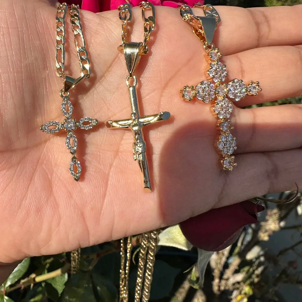 Cross Necklace Chain Cross Necklace Chain