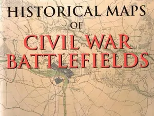 USED-Historical Maps of the Civil War Battlefield by Michael Sharpe (Hardcover)