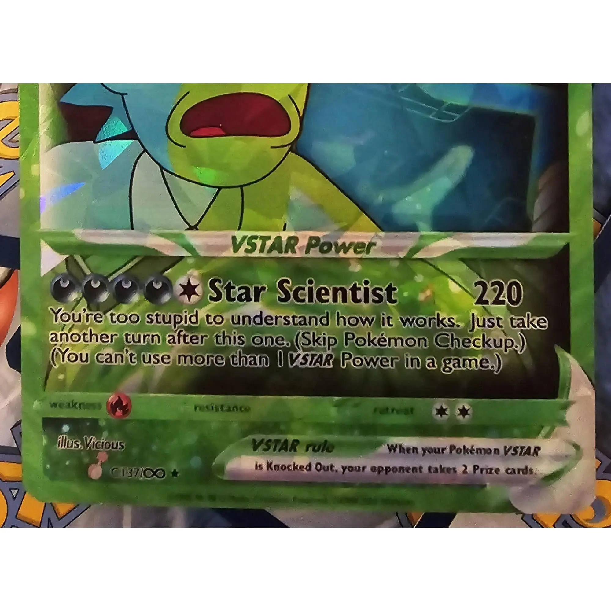 rick and morty pokemon cards Rick C137 Pokemon Card - Rick and Morty