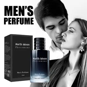50ML North Moon Men’s Eau de Parfum – Citrus Cologne with Sandalwood & Orange Blossom, Long-Lasting Fresh Fragrance, Confidence-Boosting Scent for Work, Dates & Gifts
