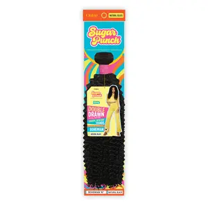Outre Unprocessed Remy Human Hair Weave Sugar Punch Bohemian (10"-24")