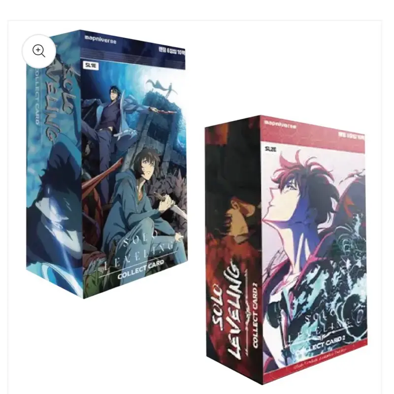 Solo Leveling v1/V2 Mapiverse 10 Pack Korean Booster Box - TikTok Shop