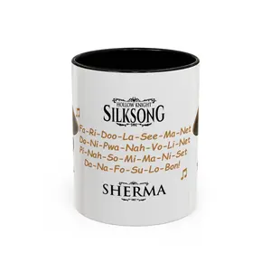 Sherma Singing Mug, Hollow Knight Silksong Video Game, Accent Coffee Mug (11, 15oz)