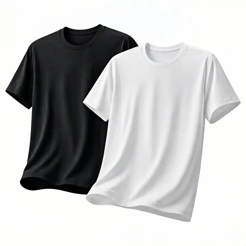MUSDRE Women's Short-Sleeve Sports T-Shirt - Soft Cotton-Rayon, Oversized Loose-Fit Essential Wardrobe Staple for Casual Spring Wear