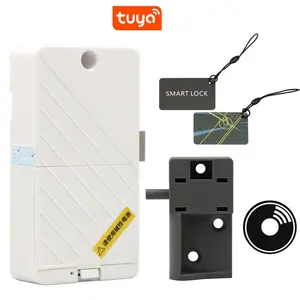 APP Control Electronic Embedded Wireless Lock, Keyless Cabinet Invisible APP Lock, Long Standby Battery Furniture Hardware Locker