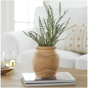 Natural Wood Vase by Dave and Jenny Marrs, 7"