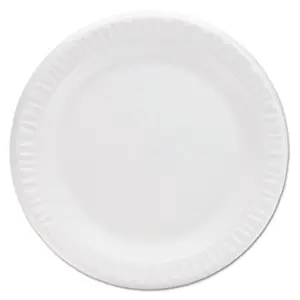 212 MAIN Dcc 9PWCRPK 9 in. Sturdy Concorde Non-Laminated Foam Plates - White, 125 Pcs Food Dinnerware
