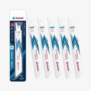 14tpi,6/9 in. Bi-Metal Reciprocating Saw Blade For Metal Cutting Tool Heavy Duty