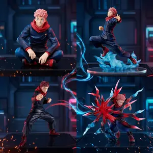 Jujutsu Kaisen Yuji Itadori PVC Official Anime Figure Figurine Collectible Model Table Ornament Fan Collection Holiday & Birthday Gifts