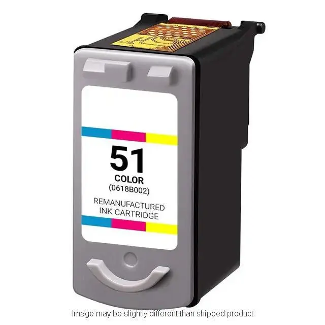 Compatible Canon 0618B002 CL51 High-Yield Tri-Color Ink Cartridge