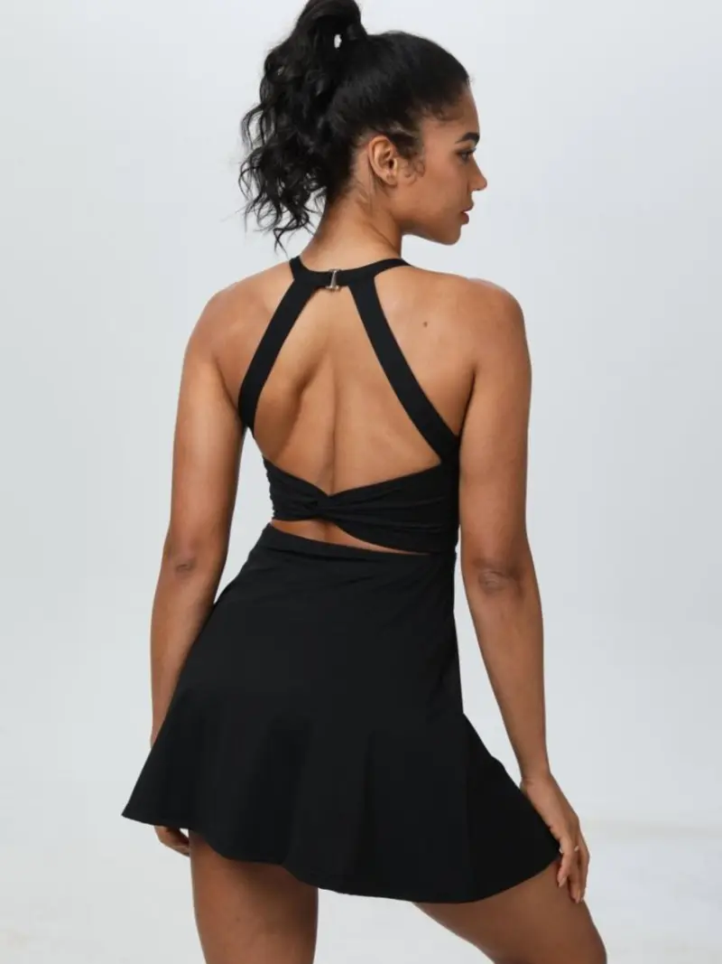 chinese dress ladies Amazon.com: HDE Womens Exercise Workout Dress with Built-in Shorts  Sleeveless A-line 2 in 1 Athletic Dresses with Pockets for Golf Tennis  Black