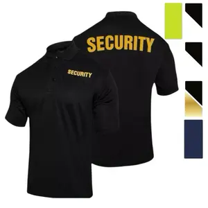 Rothco Moisture Wicking Security Guard Polo Shirt - Menswear Short Sleeve Uniform Security Guard Workwear Clothes
