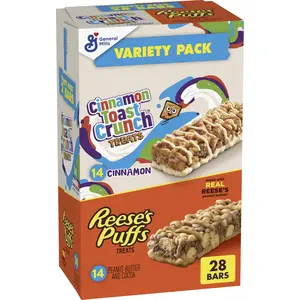Cinnamon Toast Crunch  Cereal Treat Bars Variety Pack, Snack Bars, 28 Ct, 23.8 oz
