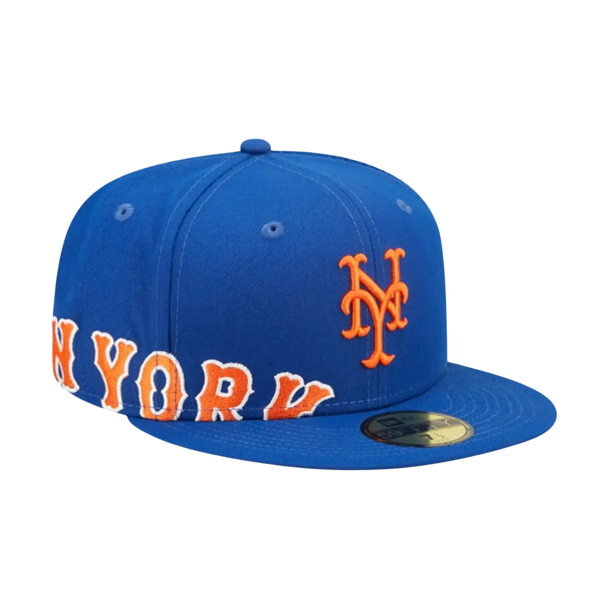 59FIFTY New York Mets Sidesplit Fitted Hat "Blue" NE1256